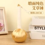 sku-10-20cm缎面金色白线