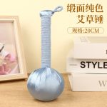 sku-8-20cm缎面浅蓝色蓝线